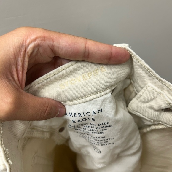 American Eagle Stovepipe Beige Womens Jeans - Picture 4 of 5